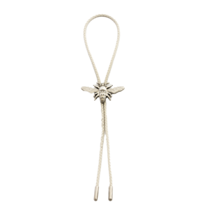 One Bee 003 + Leather Bolo Tie
