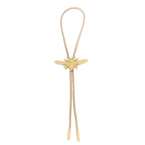 Alternative view of One Bee 003 + Leather Bolo Tie