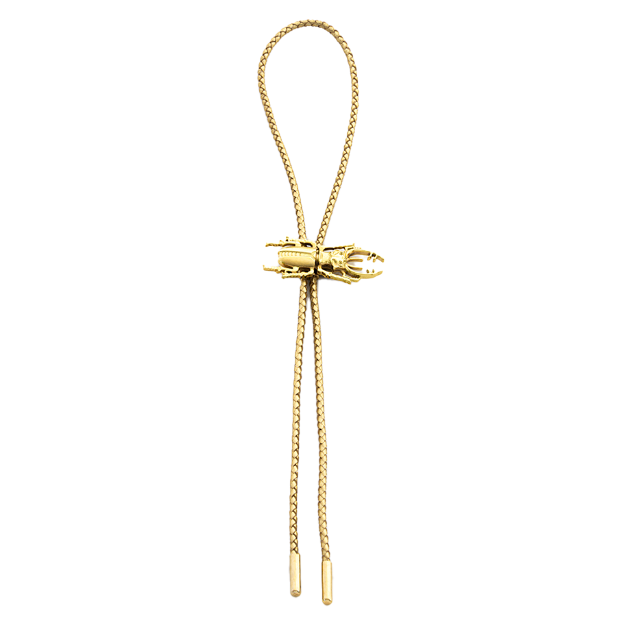 One Maculi + Leather Bolo Tie 003