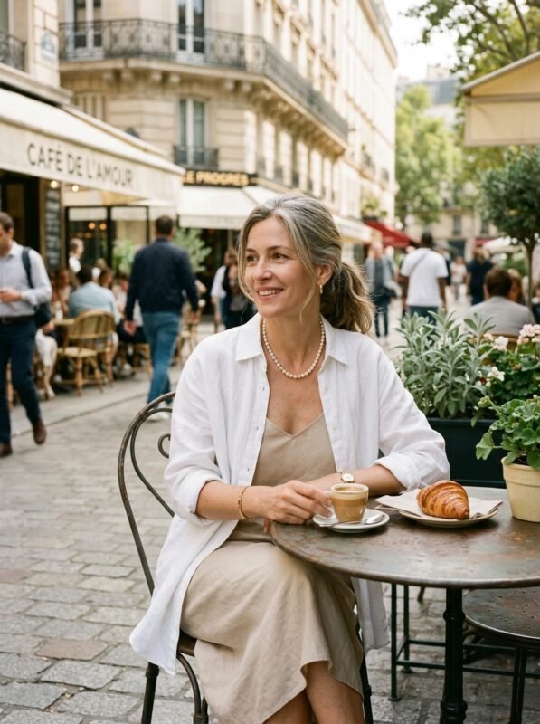 Brunch en café parisino